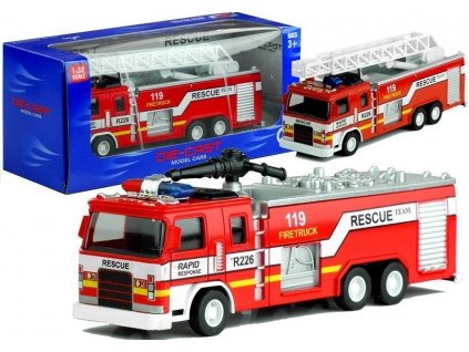 Fire Rescue Truck with Ladder 1:32