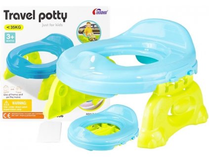 Kids Portable Potty & Trainer Seat 2in1 Two Colors