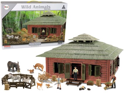 DIY Farm Kit Shed Animals Tiger Deer