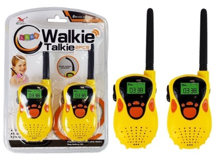 Walkie-talkies Range 100 m Yellow For Children