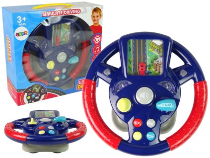Dětský volant - simulátor jízdy - na baterky