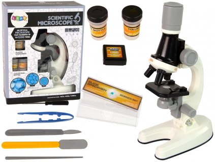 Children's Microscope Educational Set White