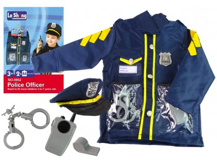 Dětský oblek policisty s doplňky