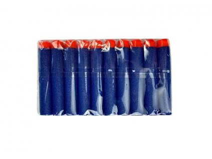 Soft foam cartridges for pistols 10 pieces