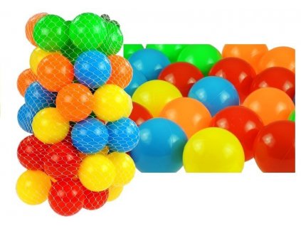 50 Plastic Balls Set Indoor Outdoor Activity Pool