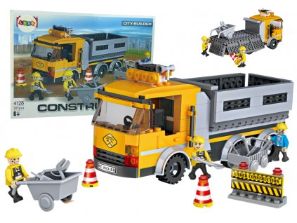 Construction Vehicle 263 Piece Dump Truck Bricks Set