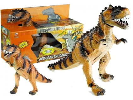 Interaktivní dinosaurus na baterie 36 cm