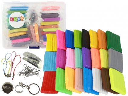 Creative Set of Clay Modeling Clay 24 Colors Accessories
