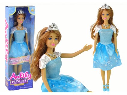 Anlily Princess Snow Queen Blue doll