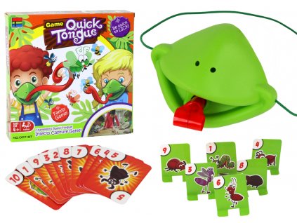 Fun Skill Game Quick Tongue - Catch the Insect Mask Chameleon