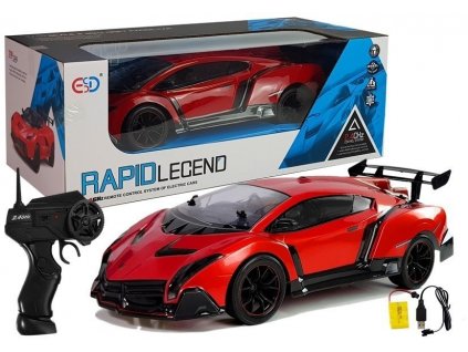 Remote-controlled sports car
