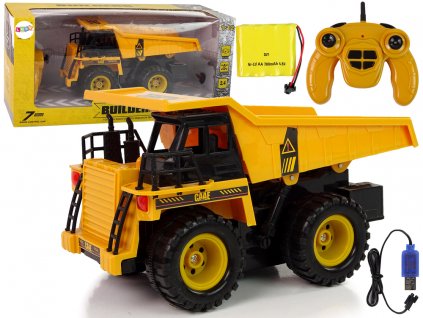 Tipper Construction 2.4G R/C Yellow 1:12 Sound