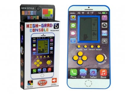 Hra Tetris ve tvaru telefonu