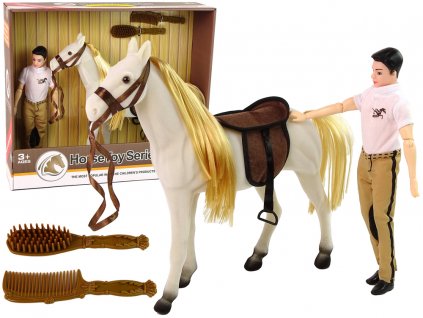 White Horse Doll Figures Accessories
