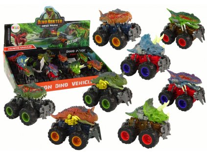 Toy Car Dinosaur Friction Drive Off-Road