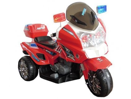 CH815 Red - Electric Ride On Police Motorcycle