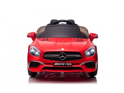 Elektrické červené auto Mercedes-Benz SL65 S LCD