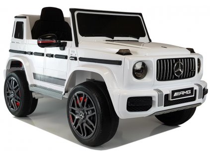 Electric Ride-On Car Mercedes G63 White