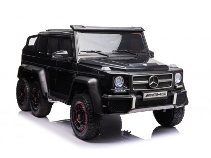 Elektrické auto Mercedes 6x6 12V černé