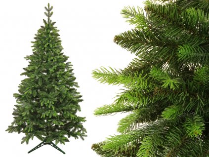 Umělý vánoční stromek přírodní smrk 220 cm