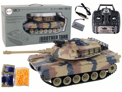 Tank na ovládání RC 1:18