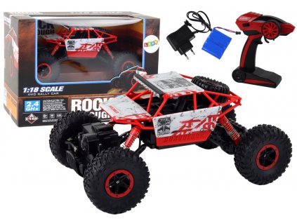 Off-road Remote Controlled RC Car 1:18 2.4G Red