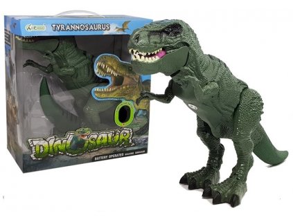 Interactive Dinosaur Battery Operated Tyrannosaurus Green