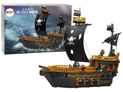 Stavebnice Pirátská loď 1288 prvků