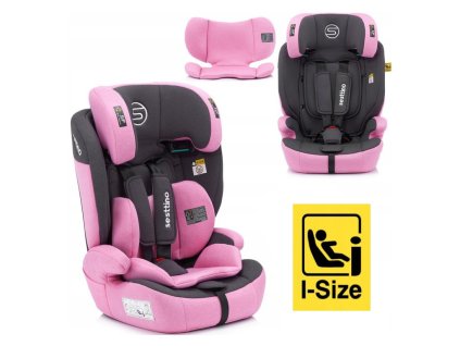 Dětská autosedačka Sesttino Rocker i-Size 2024 9-36 kg pink