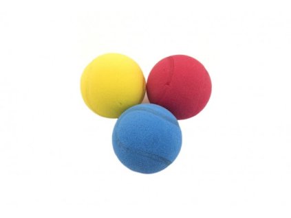 Soft míč na soft tenis - mix 3 barvy
