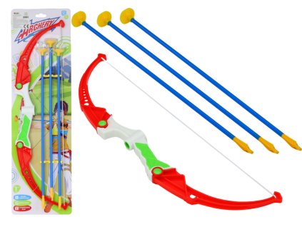 Archery Set Bow Arrows With Suction Cups 3 Pieces