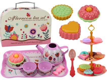 324596 cajovy set a stojan na dorty v kufru