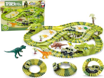 330990 velka dinosauri draha s figurkami