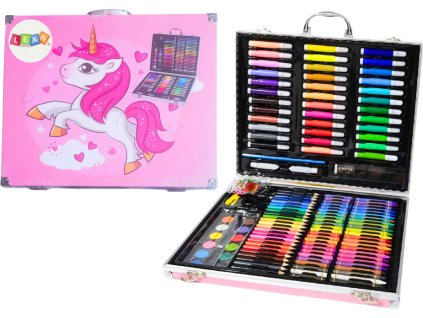 Výtvarná sada ke kreslení Unicorn -150 ks