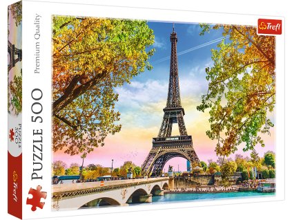 Puzzle romantická Paříž 500 dílků