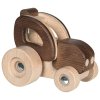 Dřevěný traktor, přírodní dřevo – Goki nature
