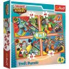 Puzzle Transformers 4v1 (35,48,54,70 dílků)