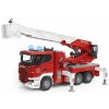 Bruder 3590 Hasičský automobilový žebřík Scania 6