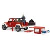 Bruder 2528 Jeep Wrangler Rubicon hasiči s figurkou 5