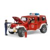 Bruder 2528 Jeep Wrangler Rubicon hasiči s figurkou 7