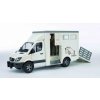Bruder 2533 MB Sprinter přeprava zvířat s koněm 1