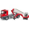 Bruder 3624 MB Arocs s kontejnerem + minibagr Schaeff 1