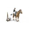 Bruder 62505 BWORLD Jezdecký set kůň žena a příslušenství