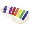 Xylofon barevný 8 tónů 32 cm