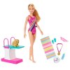 Mattel Barbie Plavkyně s pejskem 4