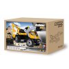Smoby Šlapací traktor Builder Max s bagrem a vozíkem 6