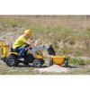 Smoby Šlapací traktor Builder Max s bagrem a vozíkem 1