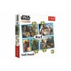 Puzzle 4v1 Mandalorian a jeho svět/Star Wars