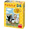 Minipuzzle Krtek  8 druhů 54 dílků