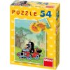 Minipuzzle Krtek  8 druhů 54 dílků